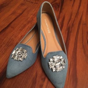 Rampage Denim flats
